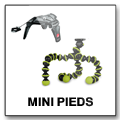 mini pied, manfrotto, ballpod, ball pod, vanguard, giotto, gitzo, xsories, gorillapod