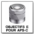 Objectifs Sony E