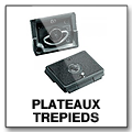 Plateaux et attaches rapides pour rotules trépieds