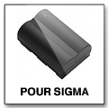 Batterie pour appareil photo Sigma  - Batteries BP-51 et BP-21