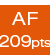 Autofocus 209 points