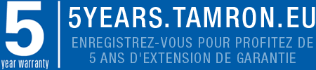 Enregistrez-vous pour profiter de 5 ans d'extension de garantie