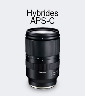 Optiques Tamron pour hybrides Sony APS-C (E)
