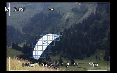 Un autofocus qui anticipe
