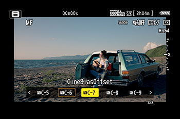 Modes vidéo cinéma, ralenti et presets couleurs RED personnalisés