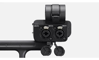 Adaptateur XLR et entrée numérique pour une meilleure qualité audio