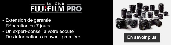 En savoir plus sur le Club FUJIFLM PRO