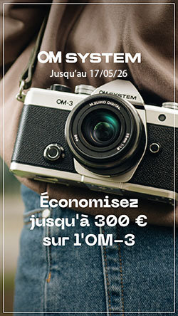 OM SYSTEM EE-1 Viseur Externe Pour Appareils Photo - Kit Noir Pour Suivi Sujet Téléobjectif