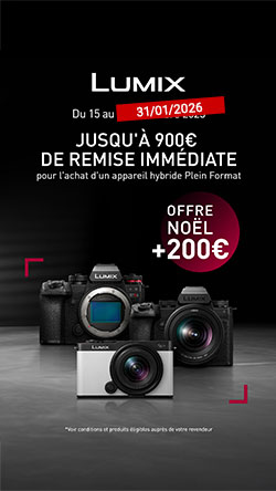 Jusqu'à 900€ de remise sur une sélection de produits Panasonic du 15/10/25 au 31/12/26