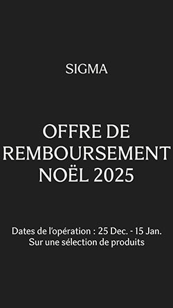 Jusqu'à 200€ remboursés sur une sélection d'optiques du 25/12/25 au 15/01/25