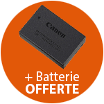 Batterie Canon LP-E17 offerte pour l'achat d'un EOS R8 jusqu'au 31 octobre