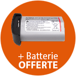 Batterie Canon LP-E19 offerte pour l'achat d'un EOS R3 jusqu'au 31 octobre Batterie Canon LP-E19 offerte pour l'achat d'un EOS R3 jusqu'au 31 octobre