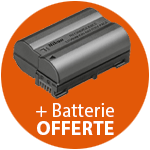 Batterie EN-EL15C offerte pour l'achat d'un Z8