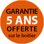 Garantie 5 ans offerte sur le boîtier pour l'achat d'un Alpha 1