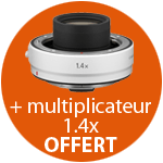 Multiplicateur RF 1.4x offert pour l'achat de cet objectif Canon jusqu'au 1er décembre