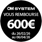 600€ remboursés pour l'achat de cet objectif OM System jusqu'au 26 février