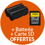 Batterie + carte offertes pour l'achat d'un GFX100S II