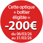 200€ de remise pour l'achat de cet objectif Canon + boîtier éligible jusqu'au 31 mars
